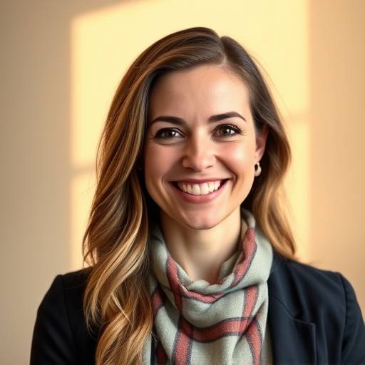 Smiling portrait of Amelia Stone, Founder and CEO of Wanderlust Adventures